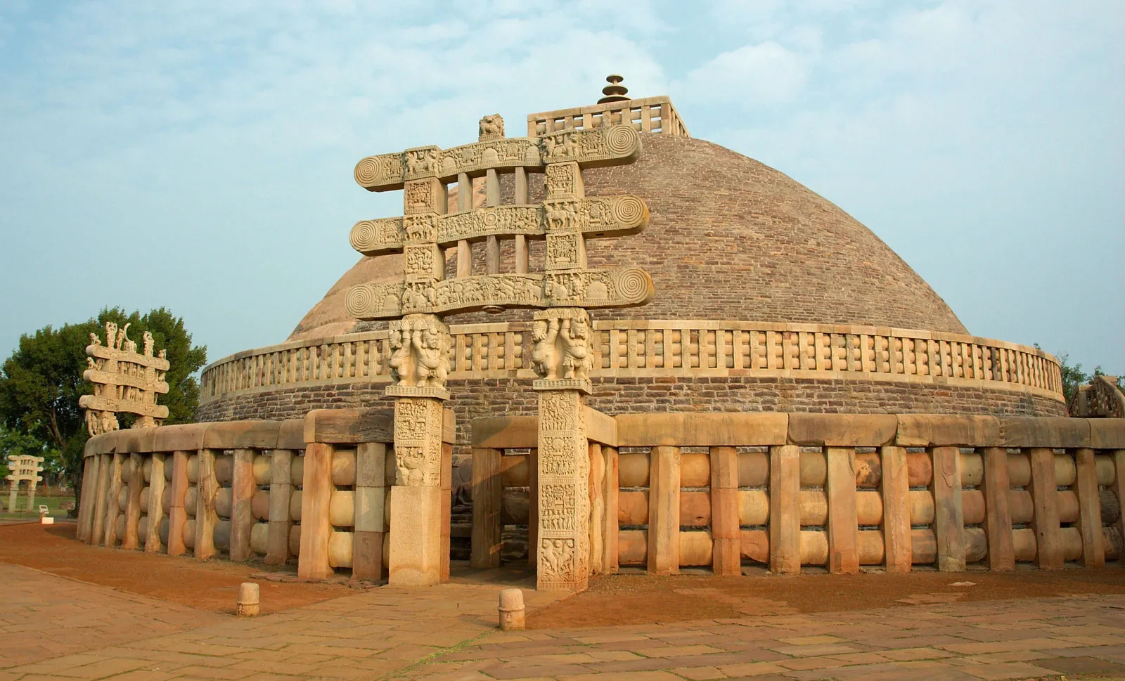 The Great Stupa at Sanchi